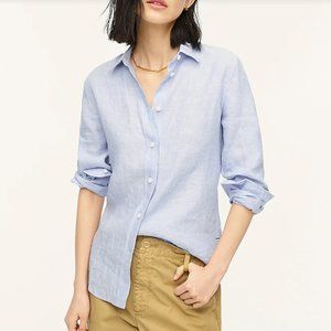 J. Crew Slim-fit Baird McNutt Irish linen shirt